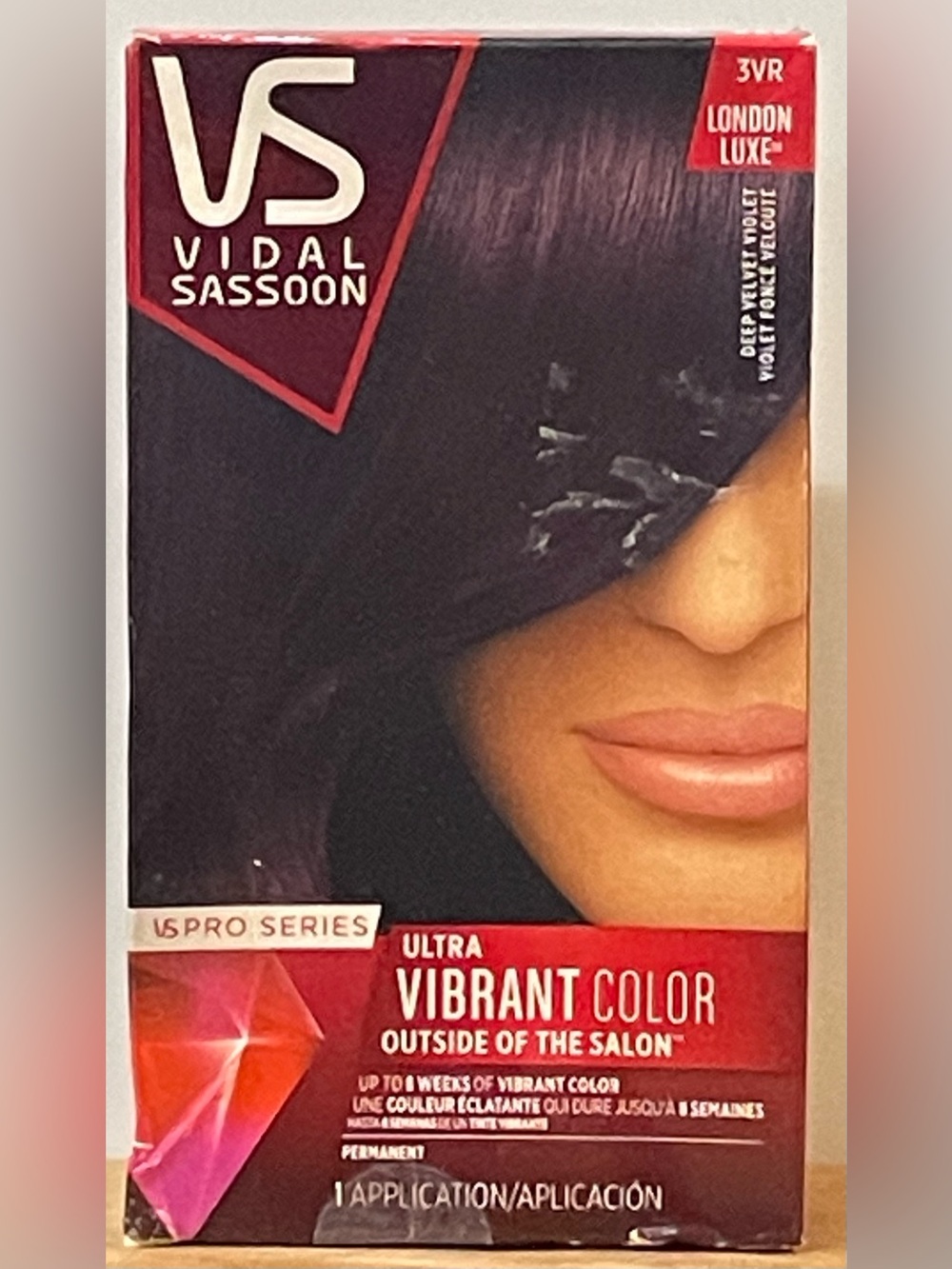Vidal Sassoon Ultra Vibrant Color Hair Dye — 3VR London Luxe